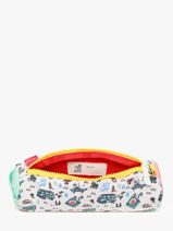 Pennenzak 1 Compartiment Hello hossy Veelkleurig cool kids P-vue-porte